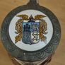 budweiser ltd ed beer stein coa Image 2