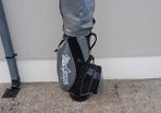 Vintage MacGregor all weather leather gof bag