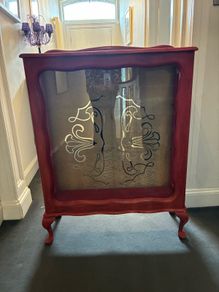 antique China cabinet