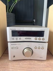 technics amplifier with speakers