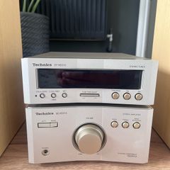 technics amplifier with speakers
