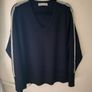 100% Wool Paul Costelloe Living Studio V-neck Jumper Image 7