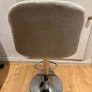 Grey bar stool Image 2