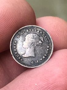 Scarce 1838 Silver Twopence of Queen Victoria