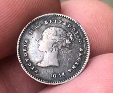 Scarce 1838 Silver Twopence of Queen Victoria