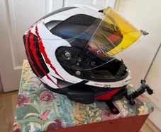 HJC Rapha R70KWM plus Cardo Spirit hd