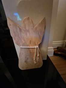wooden angel