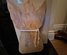 wooden angel