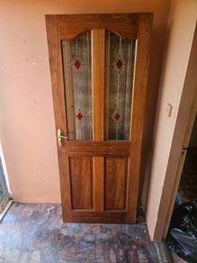 teak door