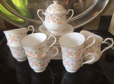 royal albert for all seasons autumn sunlight teaset free postage