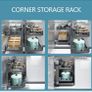 2 Tier Blind Corner Cabinet storage Image 8