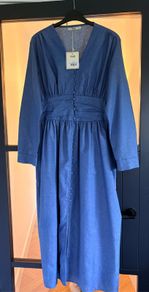 Soft denim dress Size L 12 - 14 BNWT