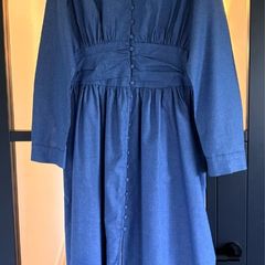 Soft denim dress Size L 12 - 14 BNWT