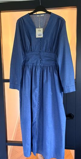 Soft denim dress Size L 12 - 14 BNWT