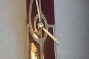 One of a kind Glass wall clock