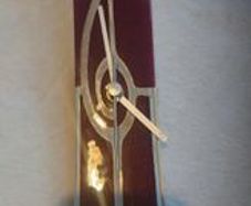 One of a kind Glass wall clock