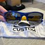 Oakley Flak Jacket XLJ Sunglasses - Blue/Yellow Image 2