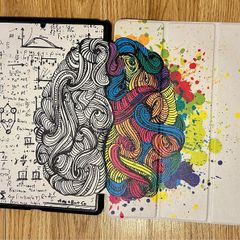 Colourful Brain Illustration iPad Pro Case