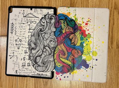 Colourful Brain Illustration iPad Pro Case