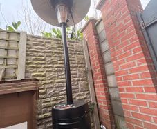 Patio gas heater