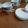 Ironstone Washington pottery hanley England, 5 tea cups and saucers Image 2