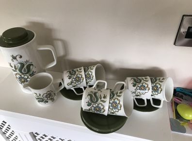 Johnston Brothers Ceramic Coffee set