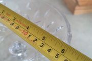 Vintage Galway Irish Crystal Fluted Footed Fruit Bowl