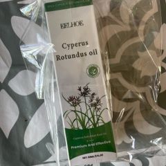 Cyperus Rotundus Oil, 60ml Pure Cyperus Oil Silky Hair Remover, Natural Essential Oils Cyperus for Hair Removal, Pure Mature Cyperus Rotundus Oil to Reduce Body Hair Growth