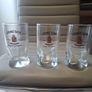 Vintage set of 3 James on Irish Whiskey Glasses Image 3