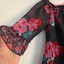 24m, NEW With Tags Pumkin Patch Floral Chiffon Tiered Toddler Dress Image 3