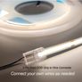 10pcs of LED Strip Connectors, Transparent Solderless LED Adapter Connectors Suitable for Strip Lights, Featuring Seamless Track Lighting Connectors (2 Pins, 8 Mm) Image 2