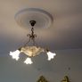 light with 3 or 5 bulbs brass and glass. Image 4