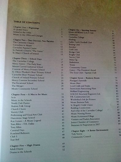 The years between Moate Co. Westmeath 1956-2006 Ireland Irish By Vera Hughes