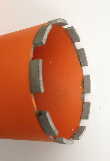 wet diamond core bit 122 mm