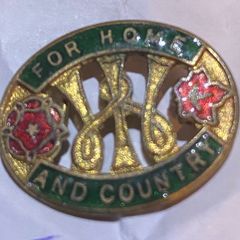 Ww 2  militaria Women's Institute Badge, two available