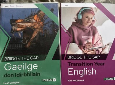 TY Bridge the gap, English and or Gaeilge