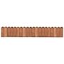Border Rolls 3 pcs 120 cm Impregnated Pinewood Image 2