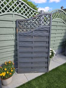 Garden fence panels half sheets