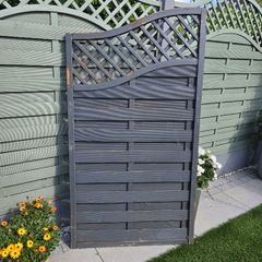Garden fence panels half sheets