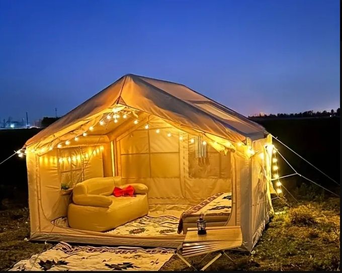 air beam tent