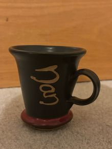Hand Thrown Stoneware Nan Mug from Moville Pottery