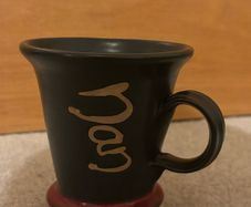 Hand Thrown Stoneware Nan Mug from Moville Pottery