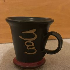 Hand Thrown Stoneware Nan Mug from Moville Pottery