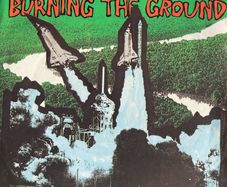 Duran Duran Burning the ground rare picture sleeve vinyl record single in vg+ condition