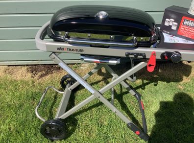 Weber Traveller Barbecue. Only used once. Genuine reason for selling.