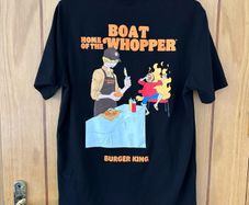 Burger King x One Piece Collaboration T-Shirt L