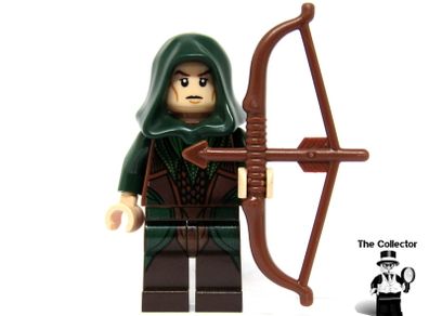 LEGO The Hobbit And The Lord of the Rings Mirkwood Elf Army Archer Minifigure Arrow & Bow Set 79012 Brand New From Set Never Displayed