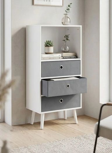 3 drawer storage and shelving