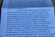 Elvis Memorabilia - Agreement Contract between Elvis, his parents and Col Tom Parker