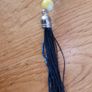 Semi-precious Yellow & White Stone & Silver Accents Prayer Beads x33 Image 4